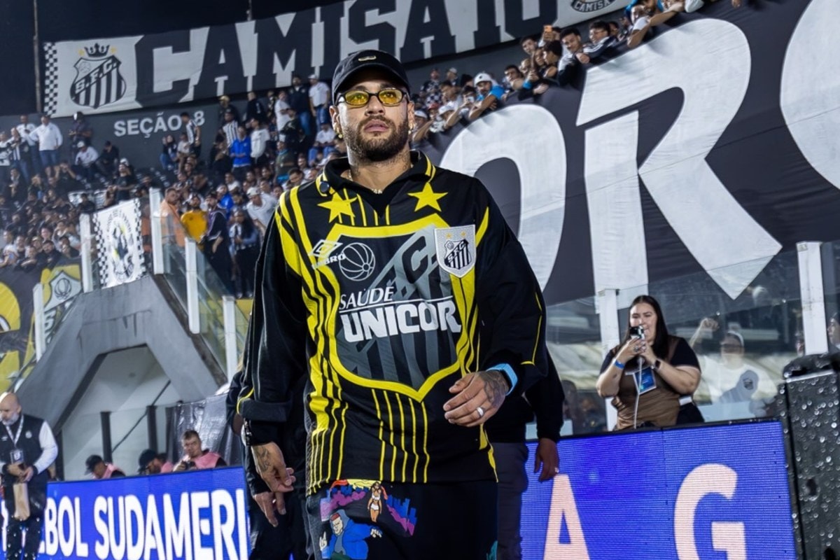 Neymar lamenta eliminação do Santos após provocar torcida do Atlético-MG