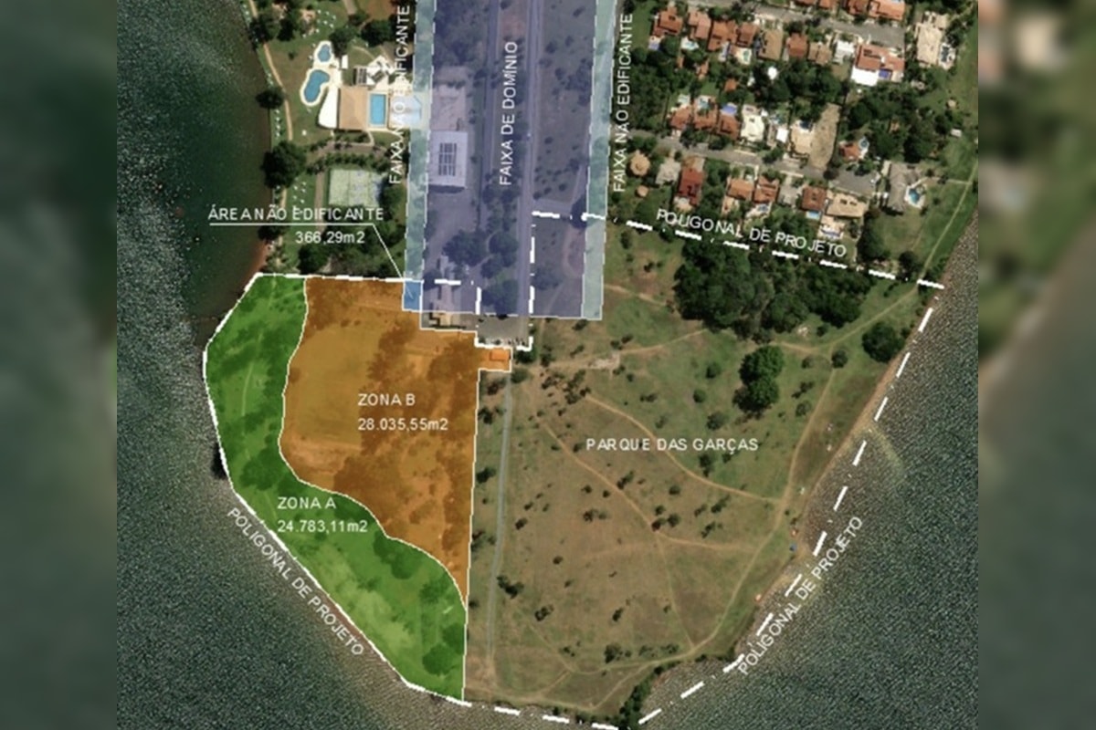 Terracap desiste de comércio ao lado do Parque das Garças, no Lago Norte