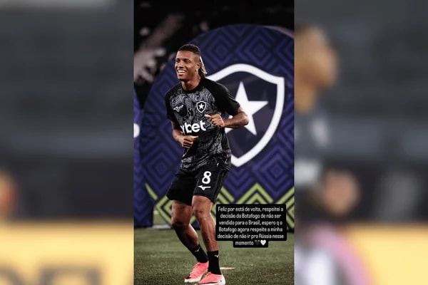 Danilo, do Botafogo, fala sobre permanência no clube brasileiro