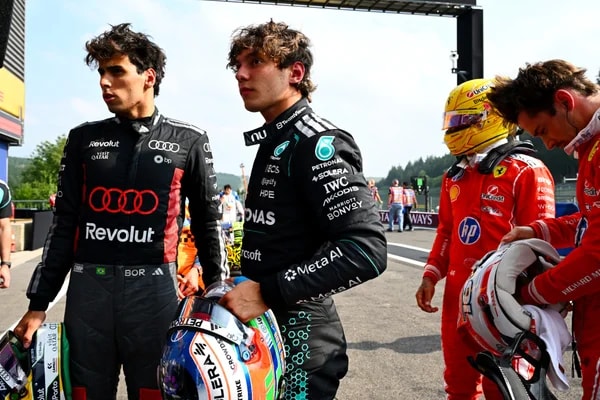 GP da Bélgica: Kimi Antonelli garante pole; Bortoleto fica em 9º