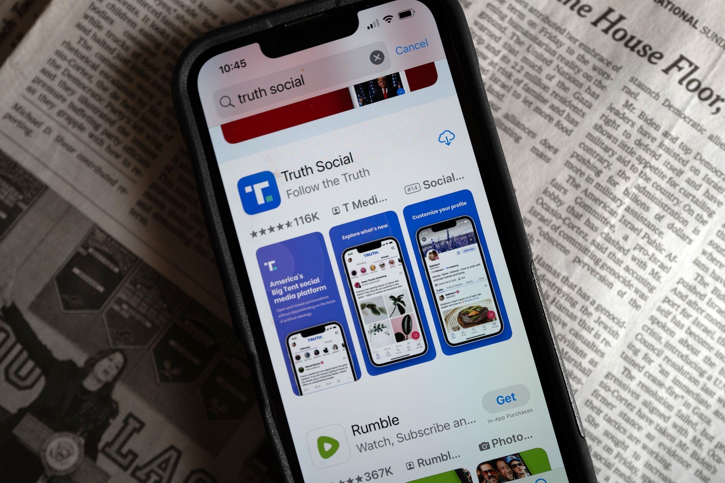 Trump Media planeja vender acesso especial a publicações da Truth Social