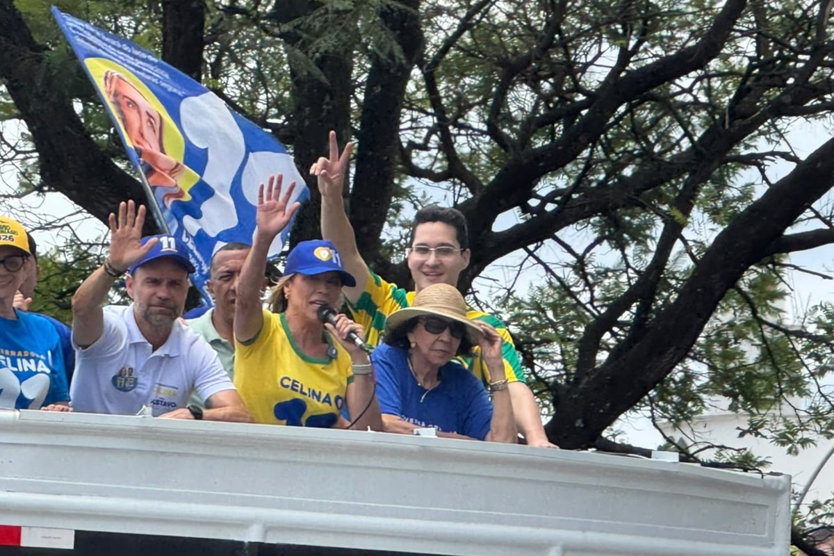No último dia de campanha, Celina se diz confiante: "Expectativa é boa"