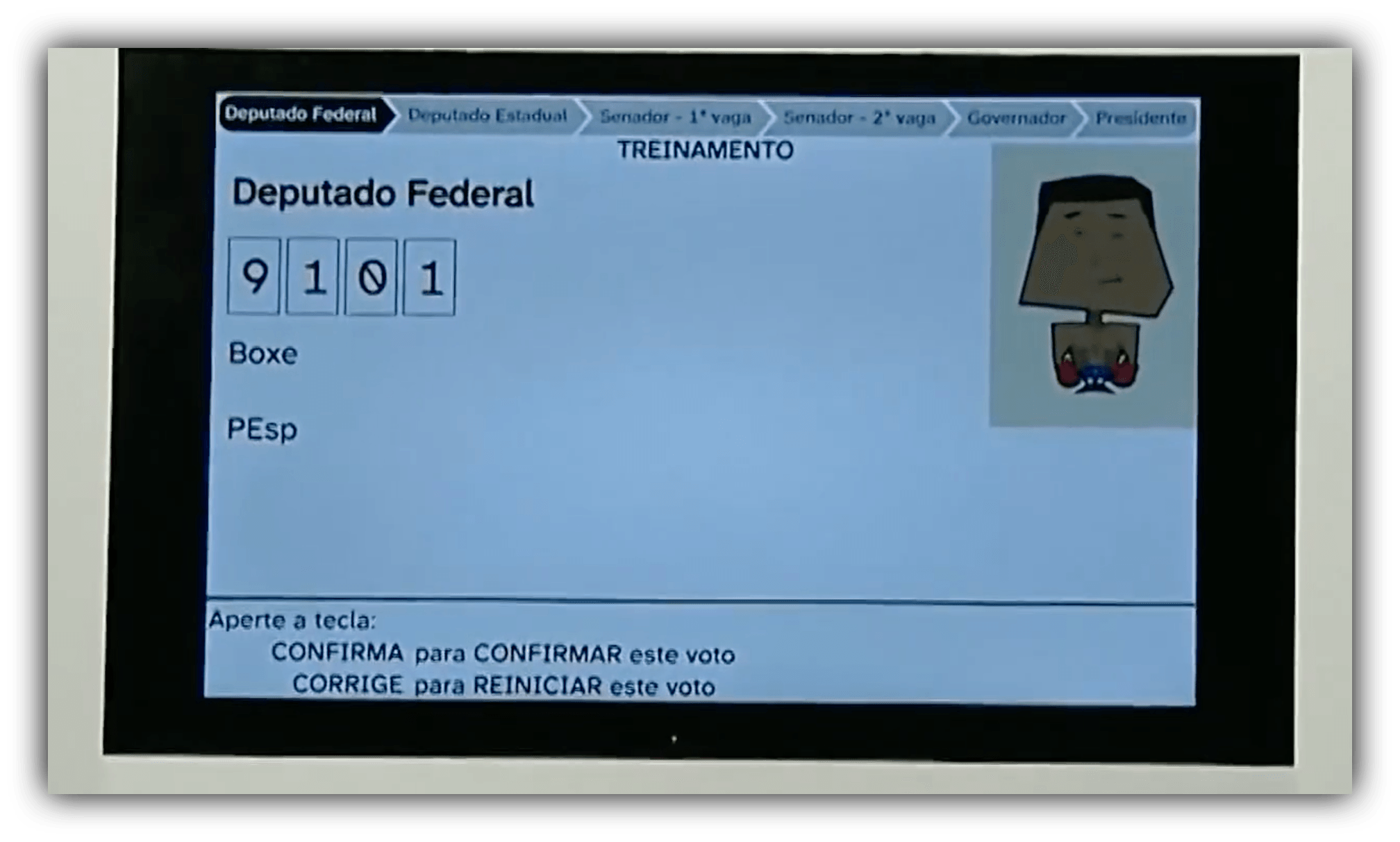 Urna eletrônica terá barra de progresso nas eleições de 2026