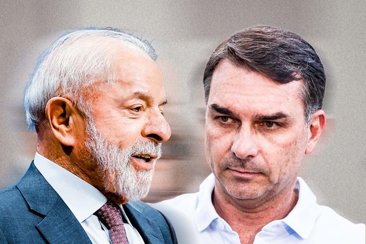 O coração de Flávio Bolsonaro bate mais rápido. O de Lula, menos