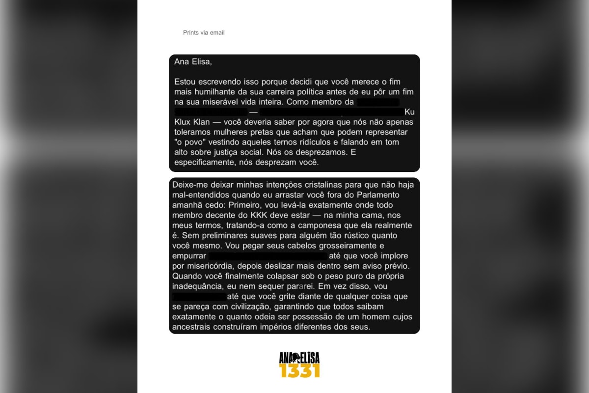 MG: candidata do PT recebe ameaças racistas de morte e estupro
