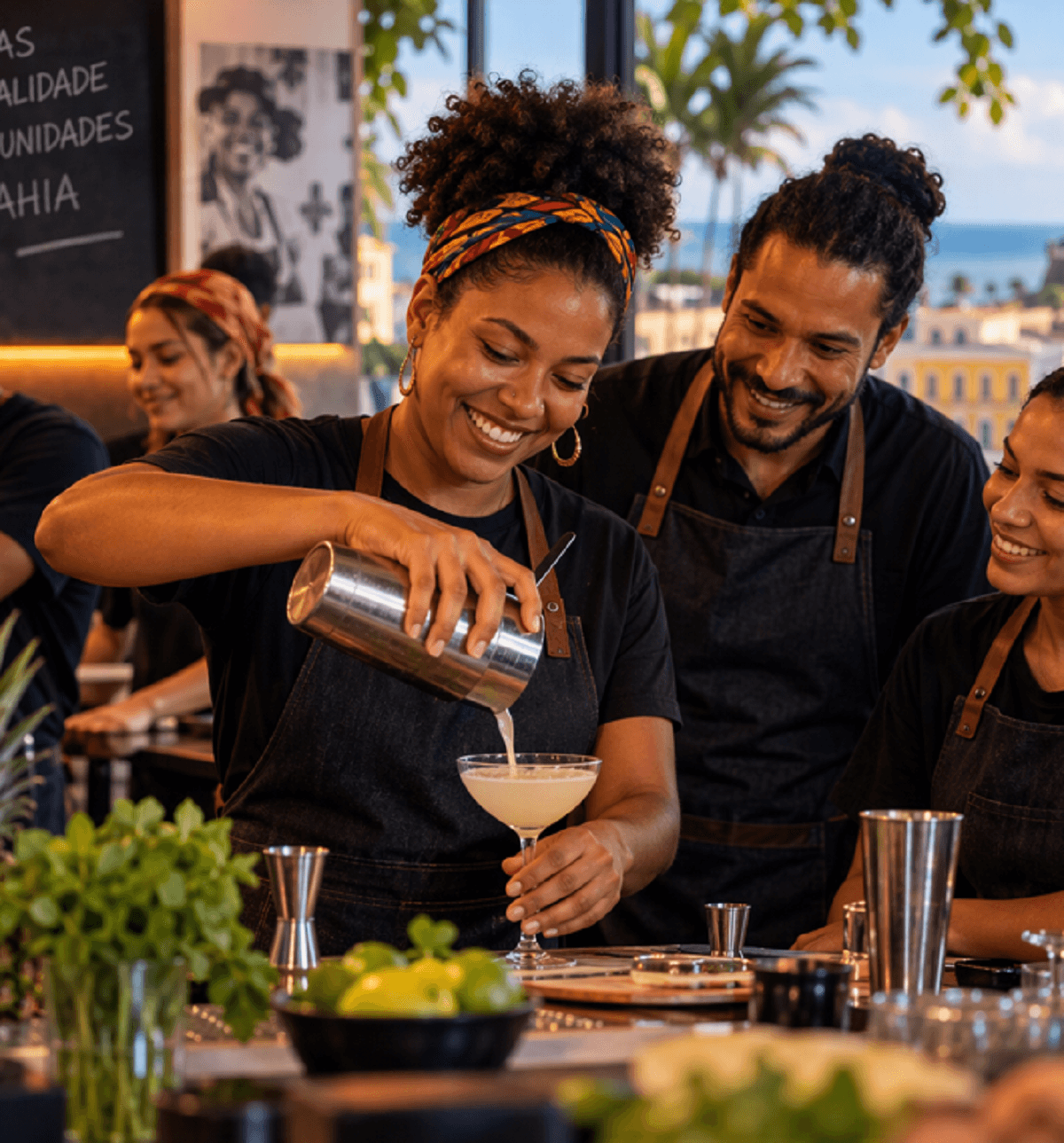 Curso de coquetelaria amplia oportunidades de trabalho para 240 pessoas em Salvador