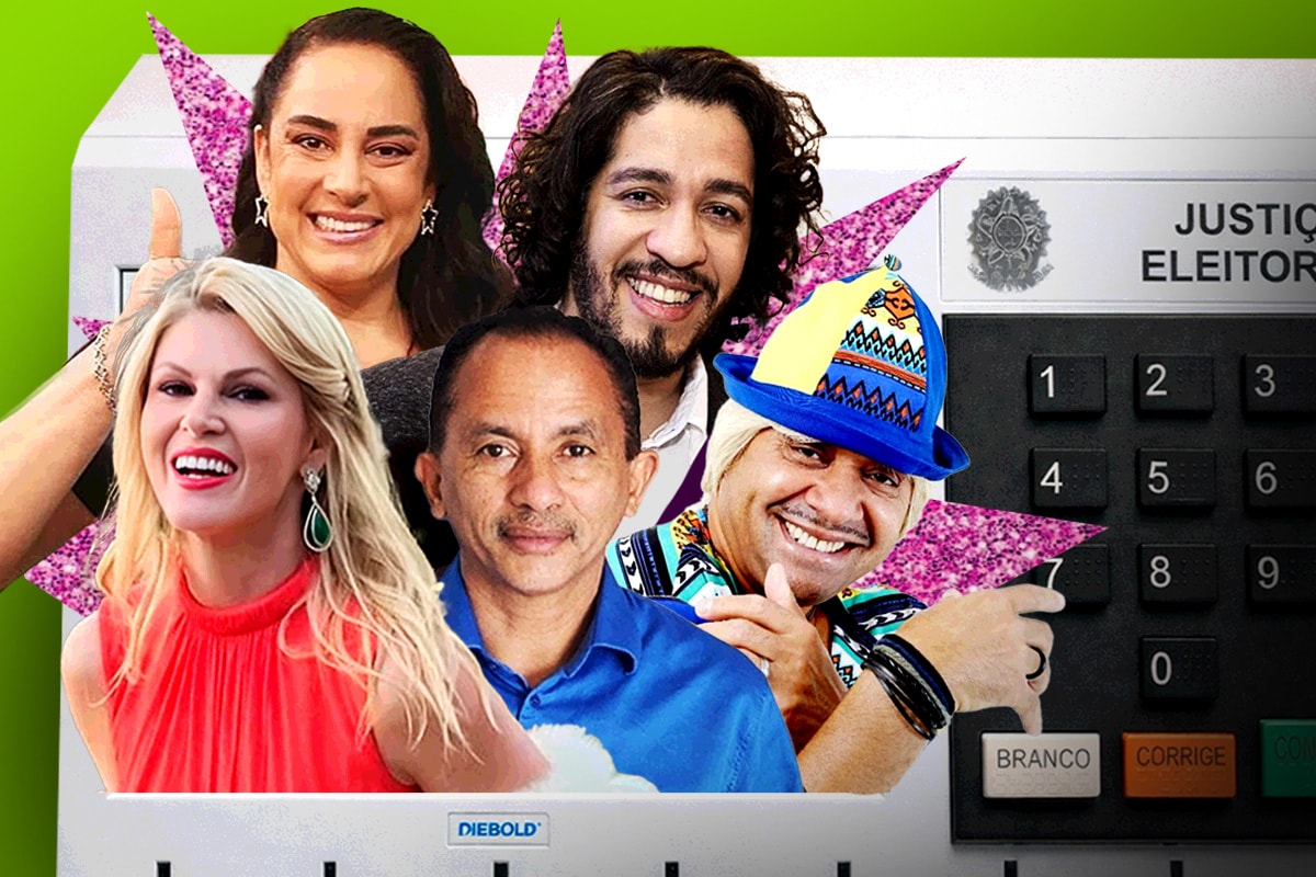 De apresentador a ex-jogador: partidos lançam famosos atrás de votos