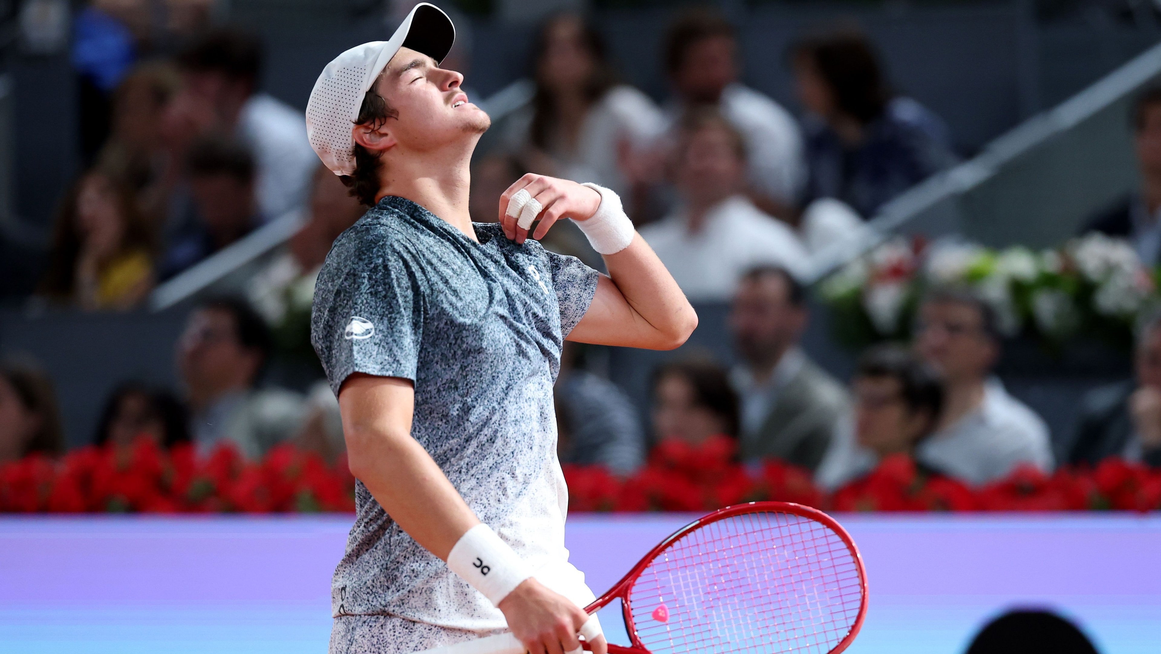 João Fonseca comenta eliminação em Madri: “Poderia ter tido melhor postura”