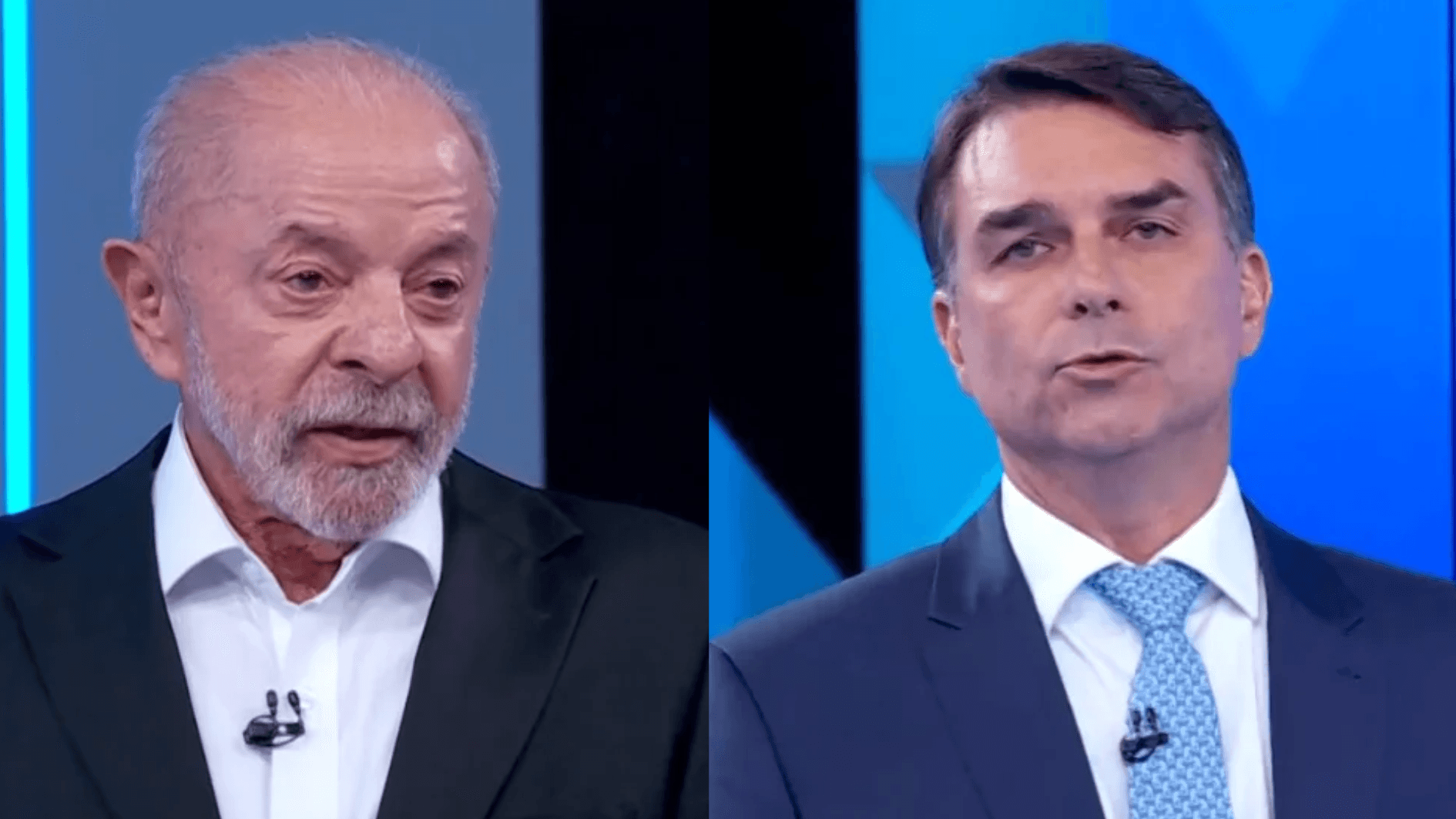 “Dá um Google” e “9 dedos”: veja frases marcantes do debate Flávio x Lula
