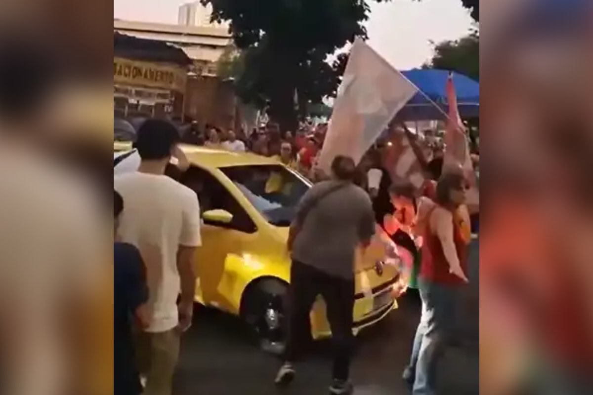 Homem que atropelou manifestante em ato pró-Lula em BH é solto sem fiança