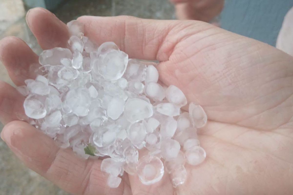 Tempestades com granizo colocam 48 cidades de MG em alerta; veja quais