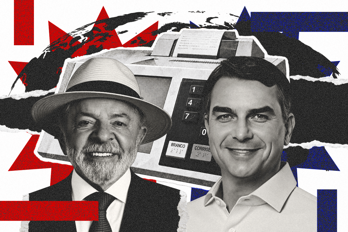 Votação no exterior: Lula sai na frente de Flávio em apuração parcial