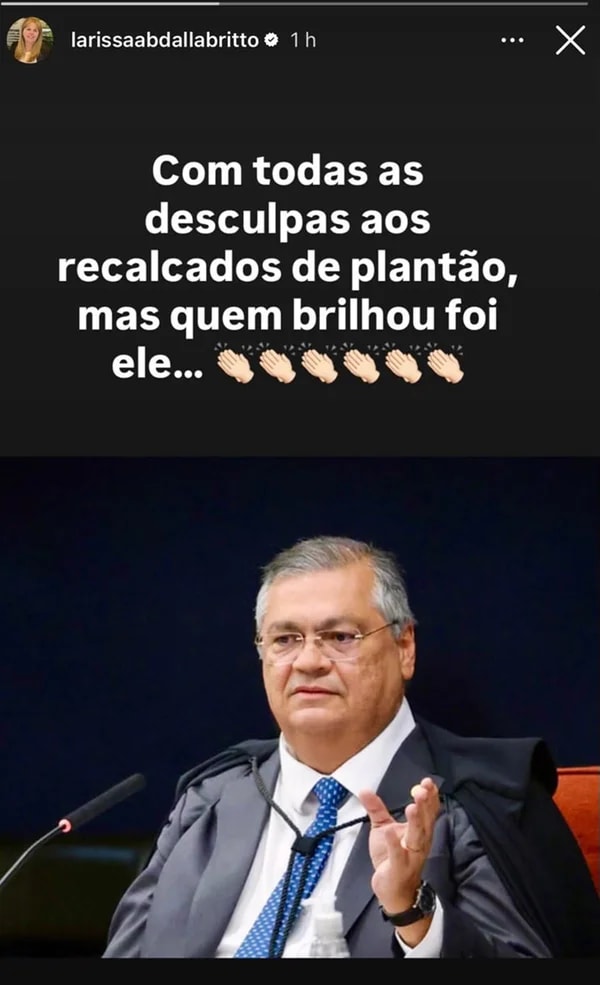 Assessora de Dino fala em “recalcados” e diz que chefe “brilhou” em sessão
