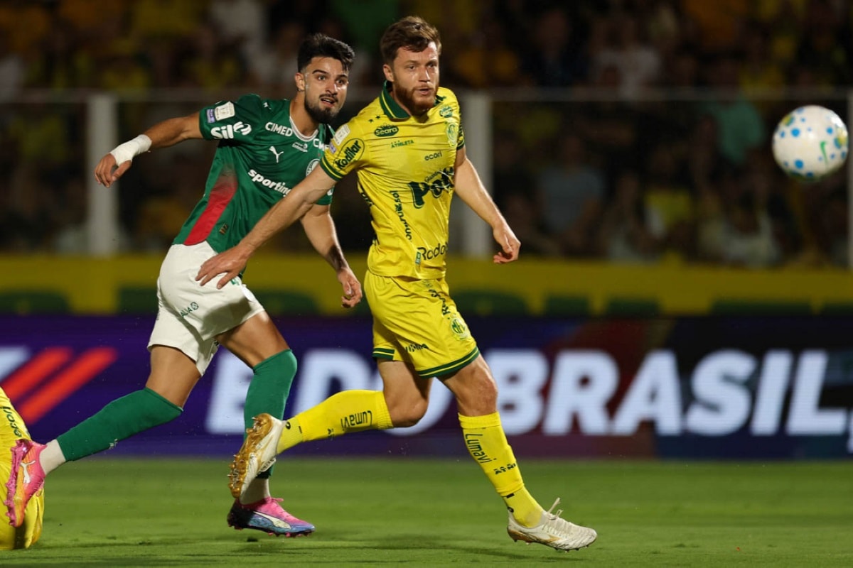 Mirassol e Palmeiras empatam pela 25ª rodada do Brasileirão