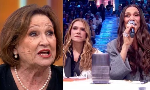 Dona Déa 'surta' e dá bronca em Ingrid Guimarães e Mônica Martelli