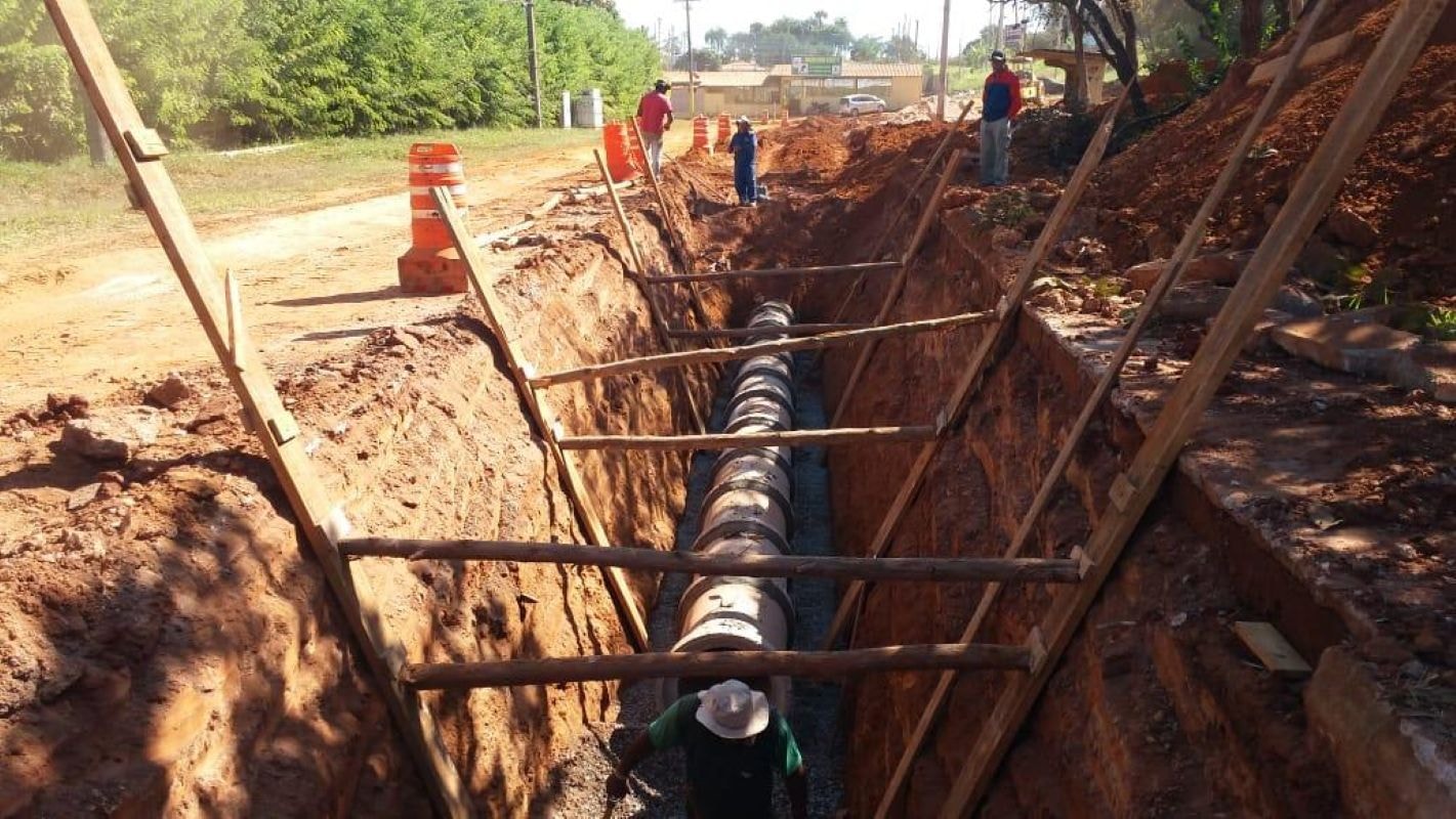Obra interdita acesso a condomínios do Guará Park a partir desta 2ª