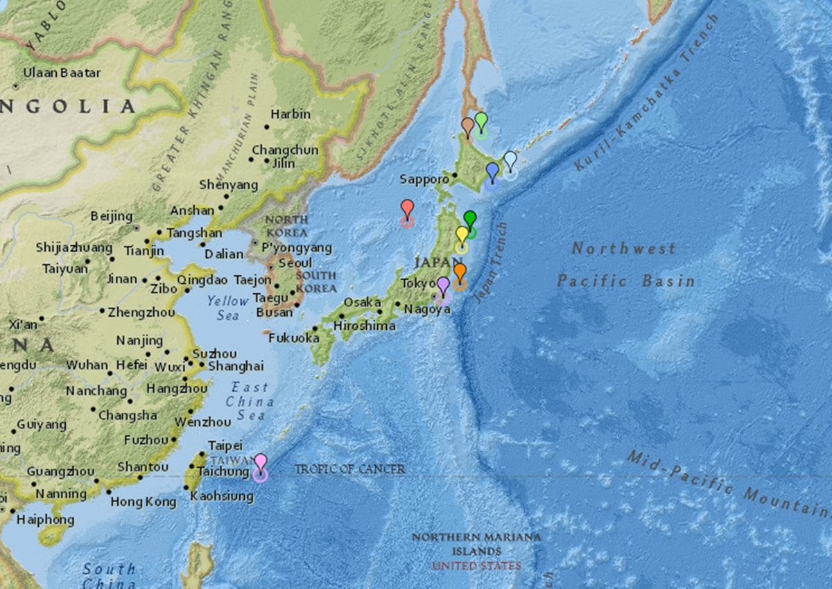 Japão emite alerta por engano de terremoto de magnitude 9,9