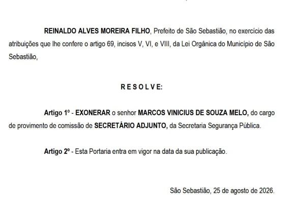 Policial preso em esquema de propina era secretário de Segurança no litoral
