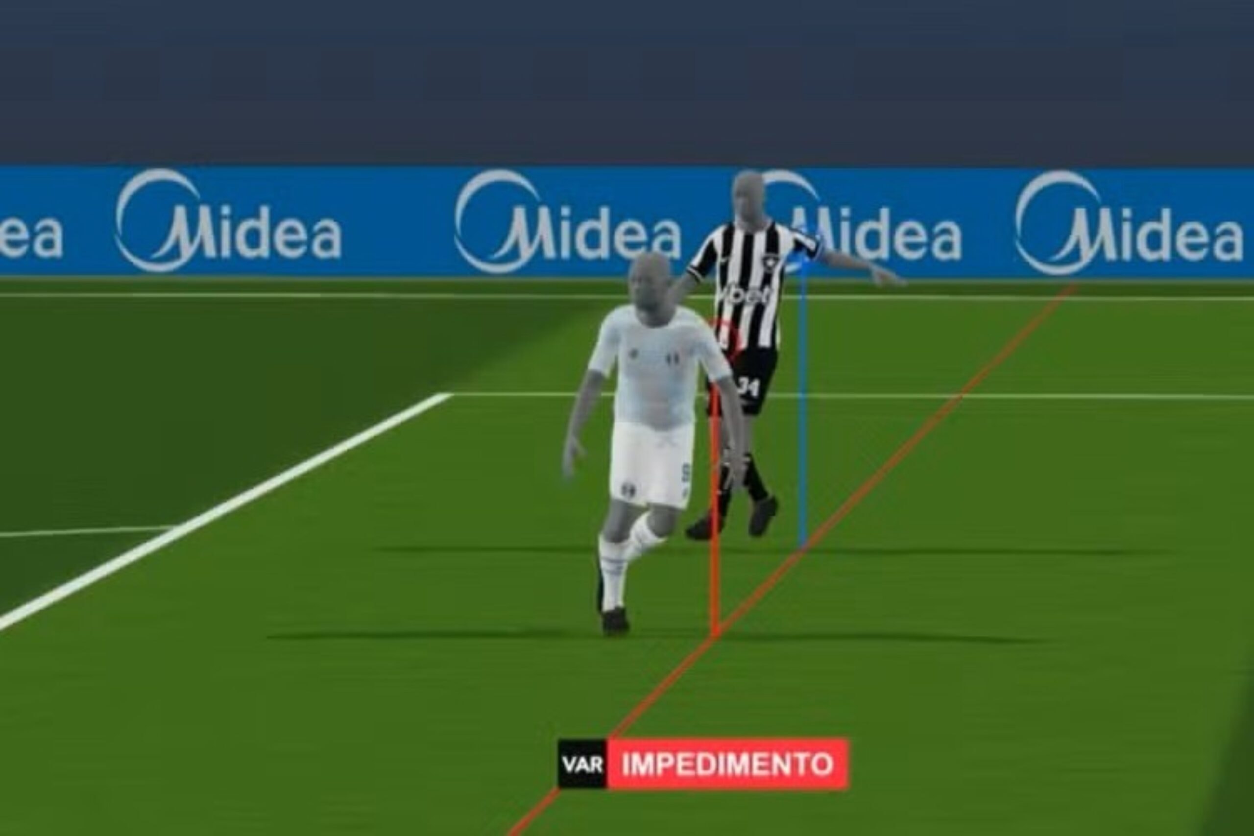 CBF confirma que gol de empate do Grêmio foi anulado por 1 cm
