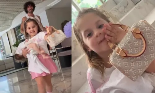 Maria Flor, filha de Virginia e Zé Felipe, rouba a cena após receber presente com valor astronômico